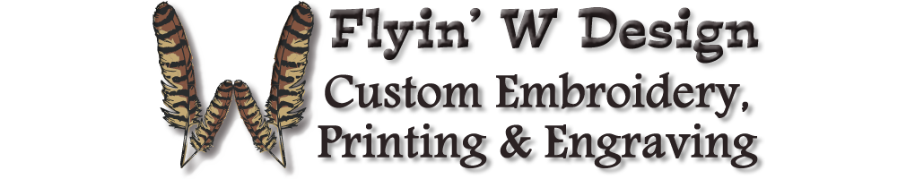 Flyin' W Design Logo